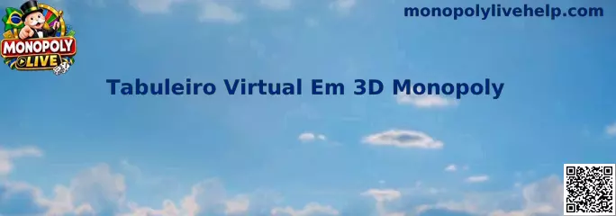 Tabuleiro Virtual Em 3D Monopoly