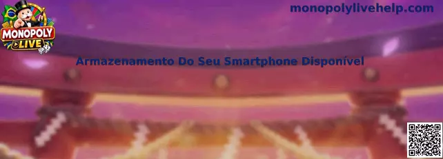Armazenamento Do Seu Smartphone Disponível