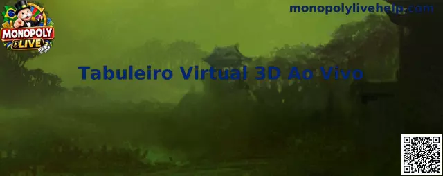 Tabuleiro Virtual 3D Ao Vivo no Monopoly Live